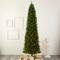 10ft. Pre-Lit Green Mountain Pine Artificial Christmas Tree, Clear LED Lights